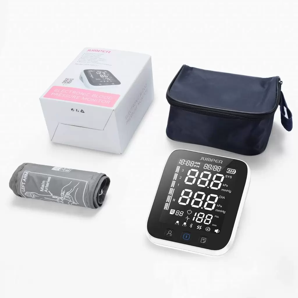 Máy đo huyết áp bắp tay Jumper JPD-HA121 (Bluetooth) 7 Máy đo huyết áp bắp tay Jumper JPD-HA121 (Bluetooth)