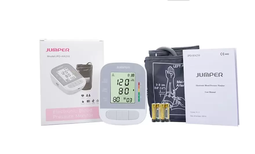 Máy đo huyết áp bắp tay Jumper JPD-HA210 6 Máy đo huyết áp bắp tay Jumper JPD-HA210