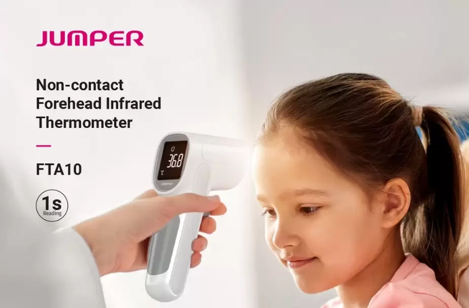 Nhiệt kế điện tử hồng ngoại không tiếp xúc Jumper JPD-FTA10 4 Nhiệt kế điện tử hồng ngoại không tiếp xúc Jumper JPD-FTA10