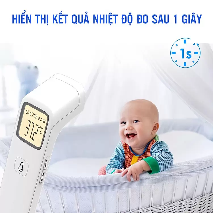 Nhiệt kế hồng ngoại không tiếp xúc đa năng Jumper JPD-FR203 4 Nhiệt kế hồng ngoại không tiếp xúc đa năng Jumper JPD-FR203
