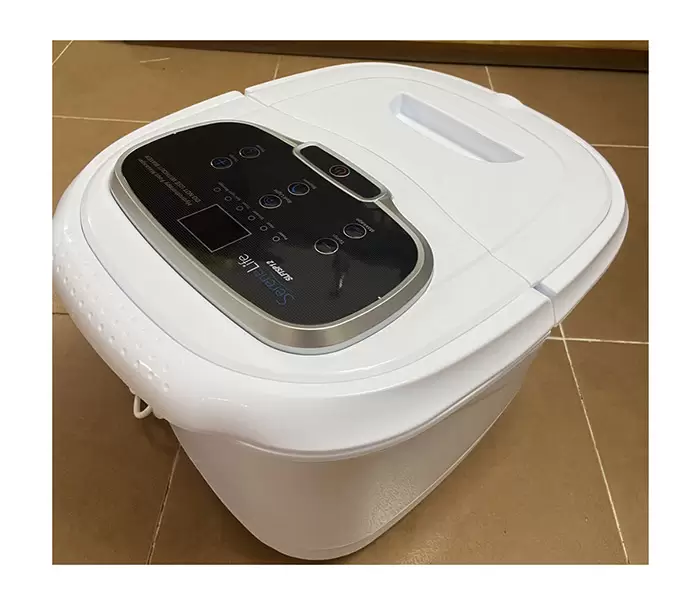 Bồn ngâm chân massage SereneLife SLFTSP12 4 Bồn ngâm chân con lăn tự động SereneLife SLFTSP12 được làm từ chất liệu nhựa ABS