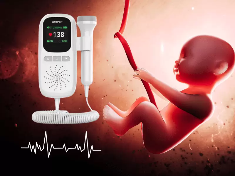 Sử dụng máy đo tim thai tại nhà có hại không? 1 Máy đo tim thai giúp nghe được nhịp đập tim của bào thai